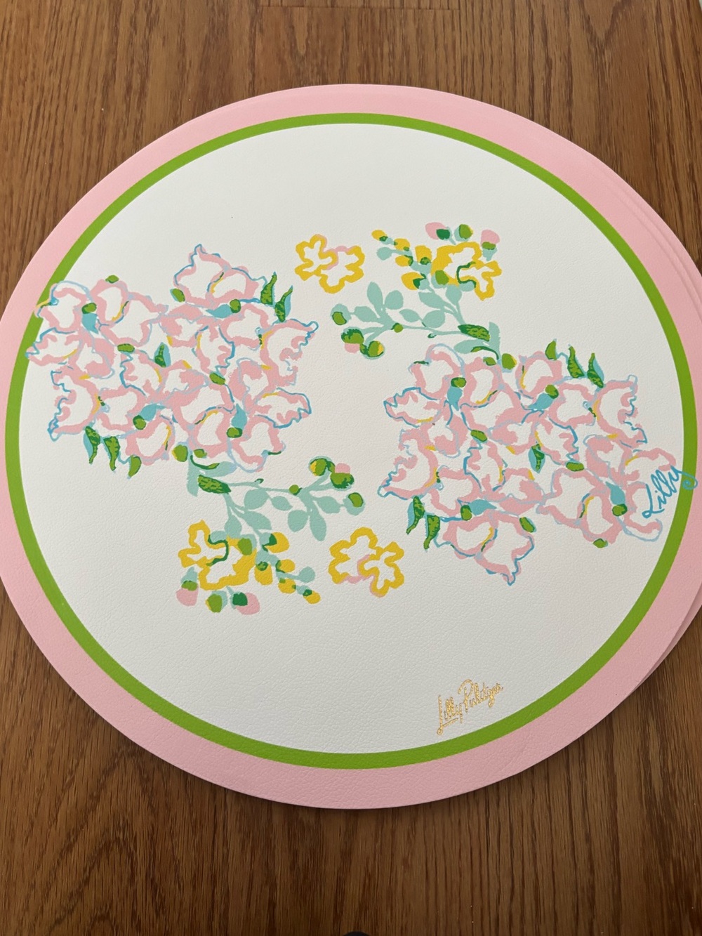 New Lilly Pulitzer Reversible Placemats - Set of 4
